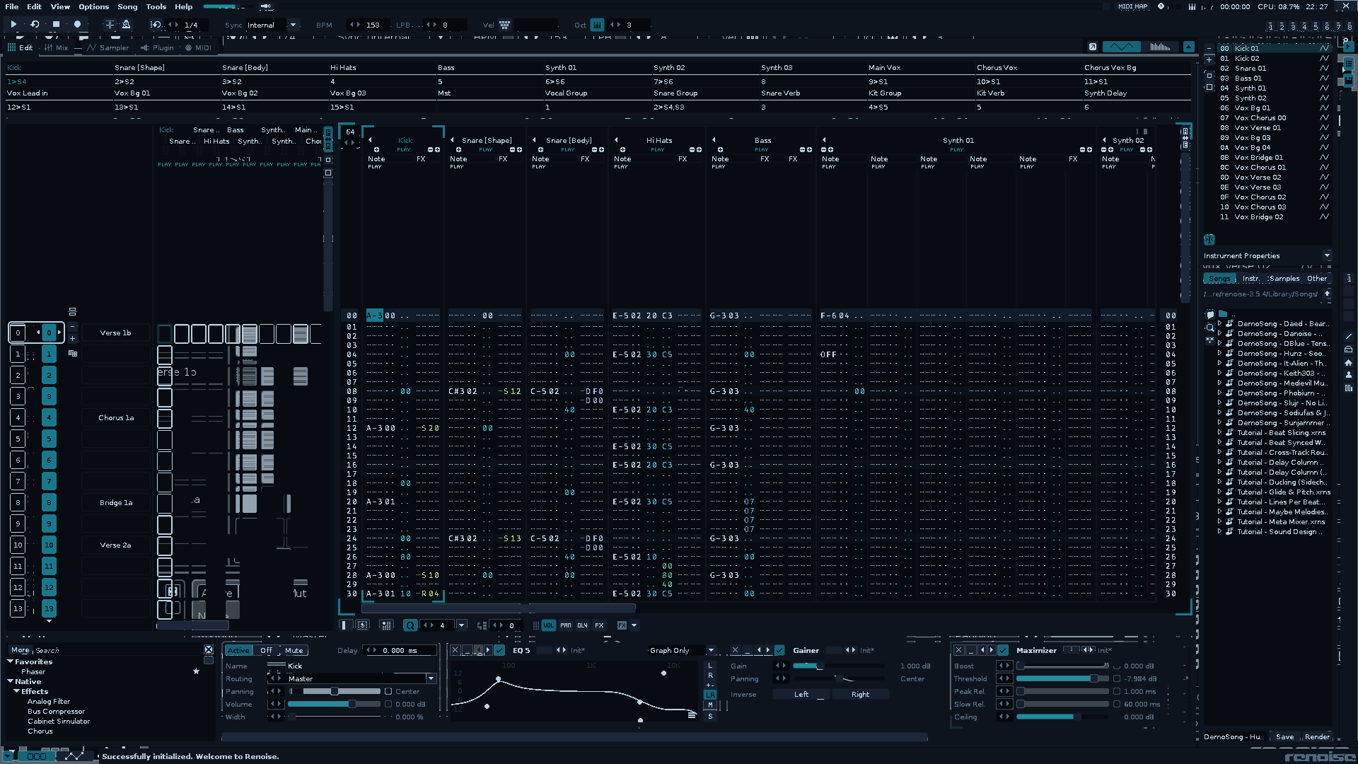 Pattern Editor preview of Verdigris